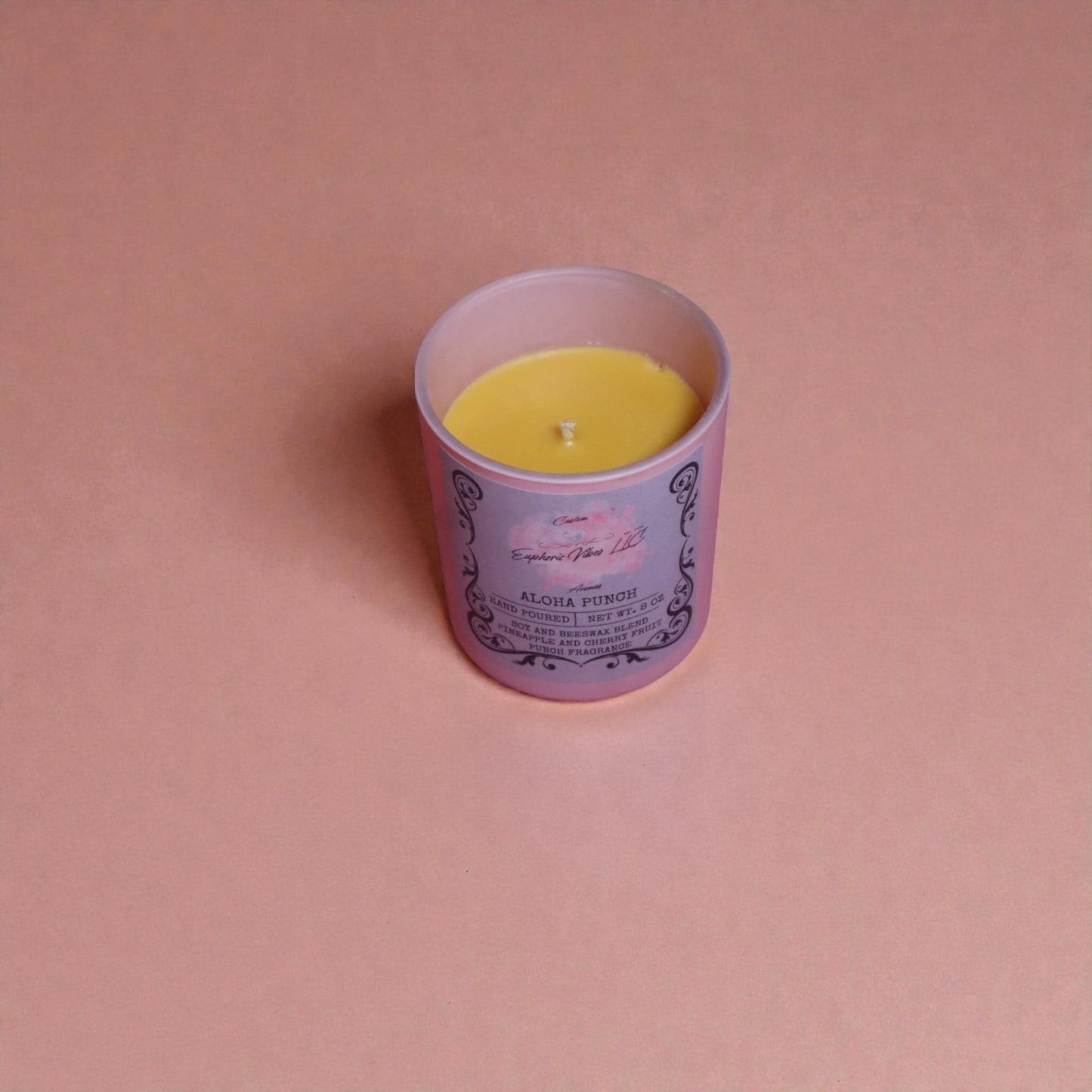 Aloha Punch Candle – Pineapple Cherry Fruit Punch Tropical Summer Scent